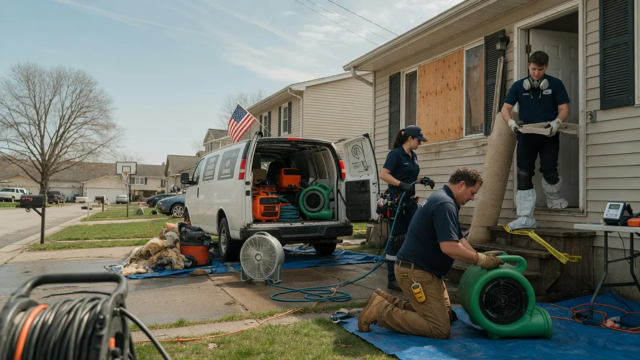 Water Damage Restoration in Polk, PA near me